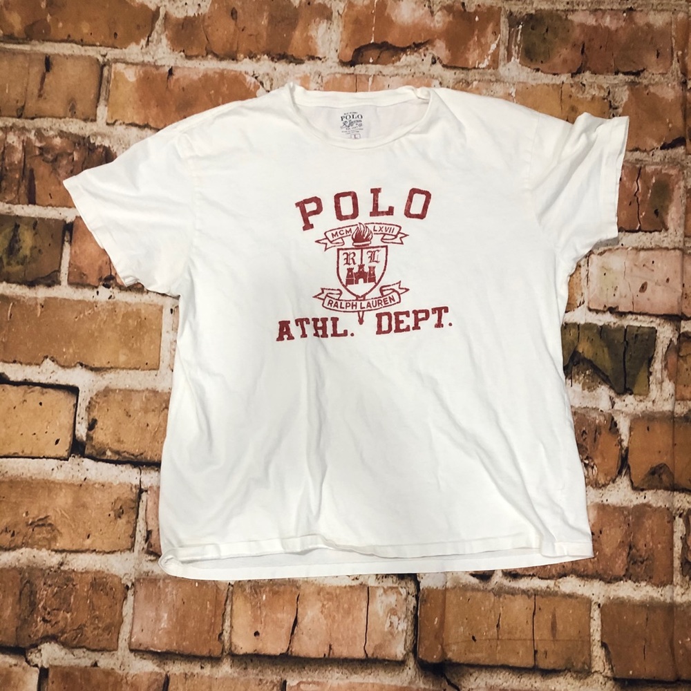 Polo by Ralph Lauren Vintage Washed Tee Size Large